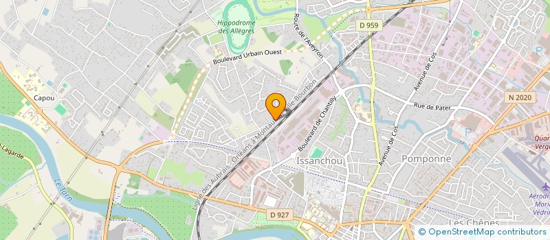 localisation de l'entreprise MONSIEUR PAULO LOPES VALERIO  MONTAUBAN