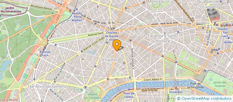 localisation de l'entreprise MONSIEUR PAULO MACEDO MARTINS  PARIS