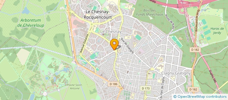 localisation de l'entreprise MONSIEUR PAULO MANUEL CACAO  BATATA  LE CHESNAY-ROCQUENCOURT