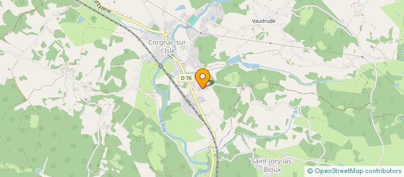 localisation de l'entreprise MONSIEUR PAULO MANUEL RODRIGUES DA COSTA  CORGNAC-SUR-L'ISLE