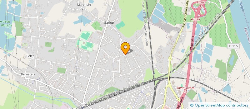 localisation de l'entreprise MONSIEUR PAULO MARCO DA MOTA PIRES à AMBARES-ET-LAGRAVE