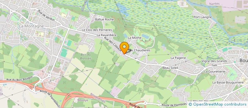 localisation de l'entreprise MONSIEUR PAULO MARQUES ALMEIDA  BOUGUENAIS