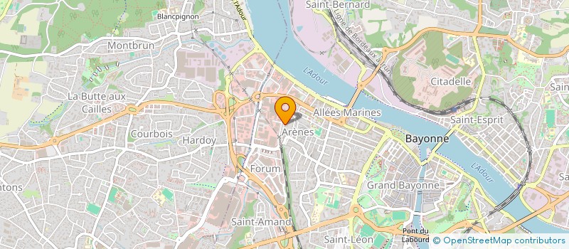 localisation de l'entreprise MONSIEUR PAULO MARQUES DOS SANTOS à BAYONNE