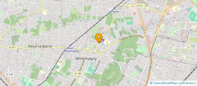 localisation de l'entreprise MONSIEUR PAULO MARQUES GARCIA  MONTMAGNY