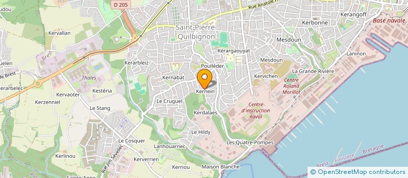 localisation de l'entreprise MONSIEUR PAULO MARTINS à BREST