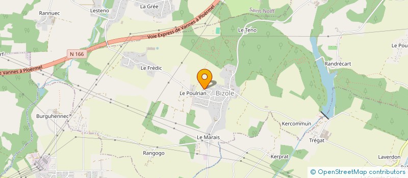 localisation de l'entreprise MONSIEUR PAULO MENDES  TREFFLEAN