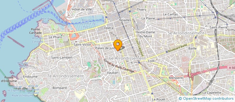 localisation de l'entreprise MONSIEUR PAULO MENDES  MARSEILLE