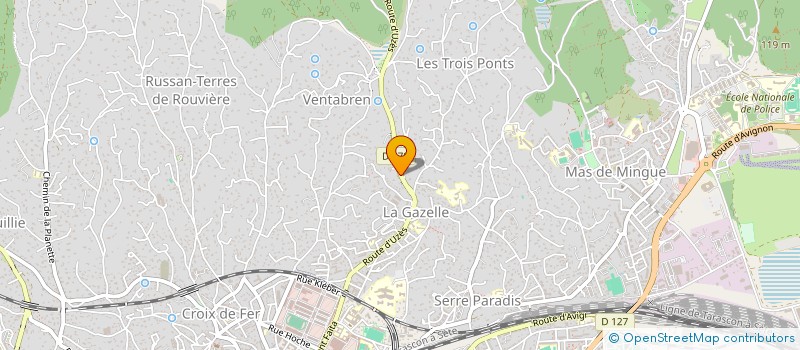 localisation de l'entreprise MONSIEUR PAULO MOREIRA DA COSTA  NIMES