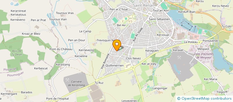 localisation de l'entreprise MONSIEUR PAULO MOREIRA DE SA à SAINT-RENAN