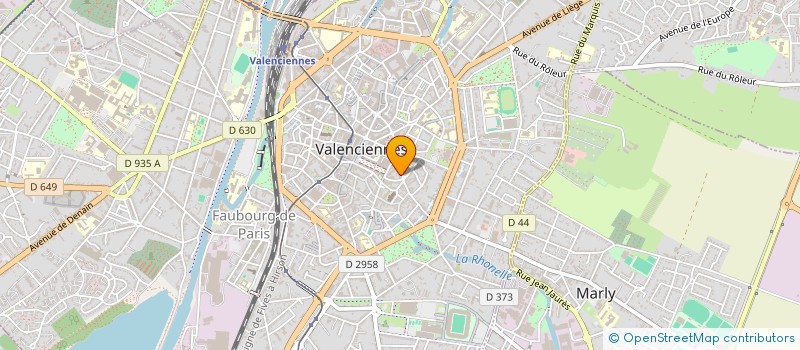 localisation de l'entreprise MONSIEUR PAULO MORGADO  VALENCIENNES