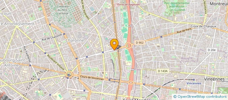 localisation de l'entreprise MONSIEUR PAULO NEVES DA SILVA TOLDE  PARIS