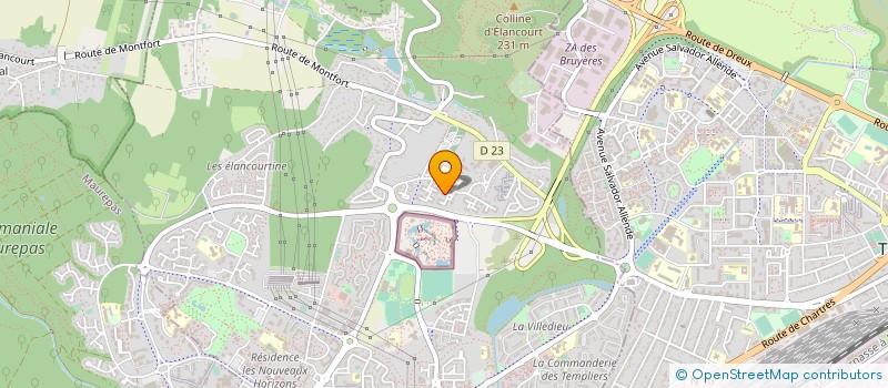 localisation de l'entreprise MONSIEUR PAULO NUNES OLIVEIRA à ELANCOURT