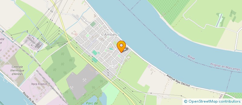 localisation de l'entreprise MONSIEUR PAULO OLIVEIRA DE SOUSA  AMBES