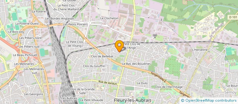 localisation de l'entreprise MONSIEUR PAULO PEIXOTO PEREIRA à FLEURY-LES-AUBRAIS