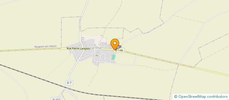 localisation de l'entreprise MONSIEUR PAULO PEREIRA  LE THIL