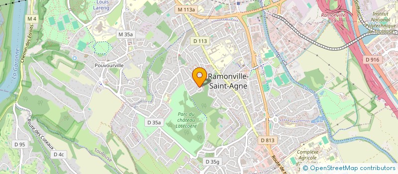 localisation de l'entreprise MONSIEUR PAULO PINTO FERREIRA à RAMONVILLE-SAINT-AGNE