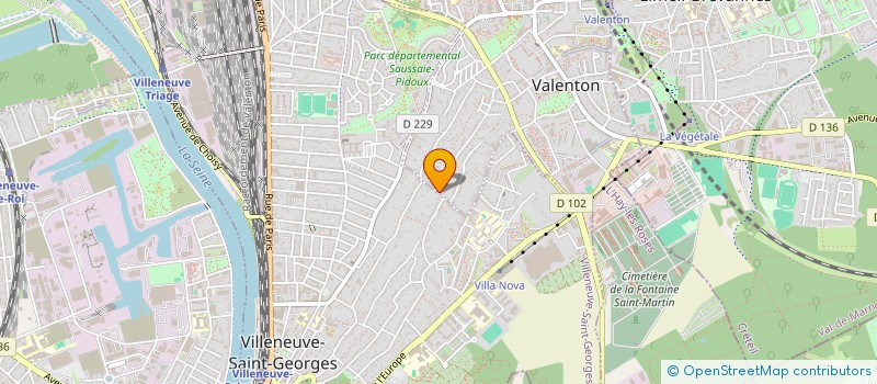 localisation de l'entreprise MONSIEUR PAULO REIS PIRES  VALENTON