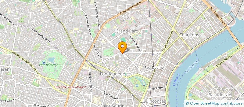 localisation de l'entreprise MONSIEUR PAULO RIBEIRO  BORDEAUX