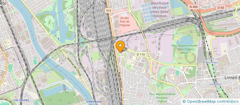 localisation de l'entreprise MONSIEUR PAULO RODRIGUES DOS SANTOS à VILLENEUVE-SAINT-GEORGES