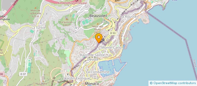 localisation de l'entreprise MONSIEUR PAULO SAMPAIO PEREIRA  BEAUSOLEIL