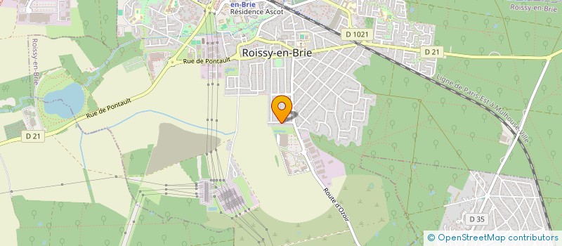 localisation de l'entreprise MONSIEUR PAULO SANTOS FERREIRA à ROISSY-EN-BRIE