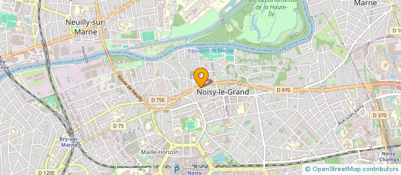 localisation de l'entreprise MONSIEUR PAULO SARAGOCA à NOISY-LE-GRAND