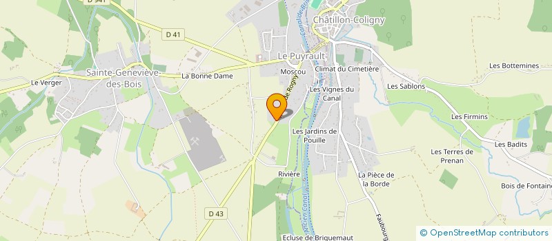 localisation de l'entreprise MONSIEUR PAULO SERRA à SAINTE-GENEVIEVE-DES-BOIS