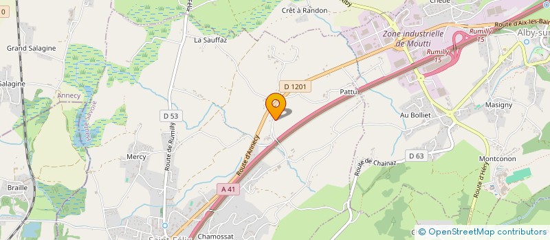 localisation de l'entreprise MONSIEUR PAULO SILVA CARVALHO  SAINT-FELIX