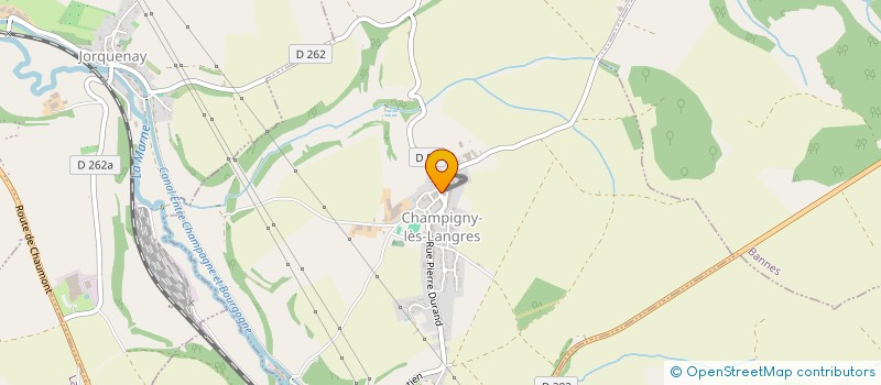 localisation de l'entreprise MONSIEUR PAULO SIMOES CORREIA à CHAMPIGNY-LES-LANGRES