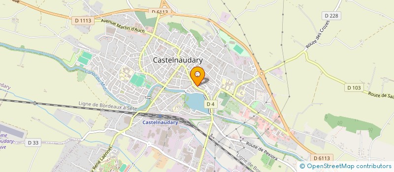 localisation de l'entreprise MONSIEUR PAULO SIMOES DA CRUZ à CASTELNAUDARY