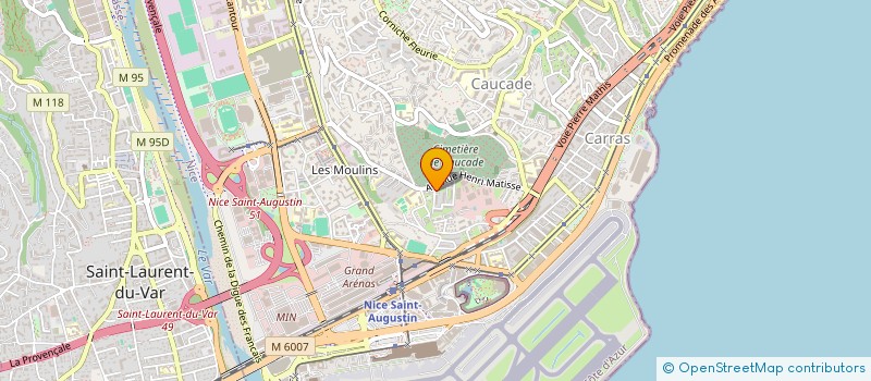 localisation de l'entreprise MONSIEUR PAULO SOARES à NICE
