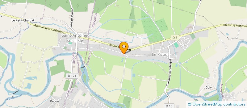 localisation de l'entreprise MONSIEUR PAULO TARROSO GOMES FORTUNA  LIBOURNE