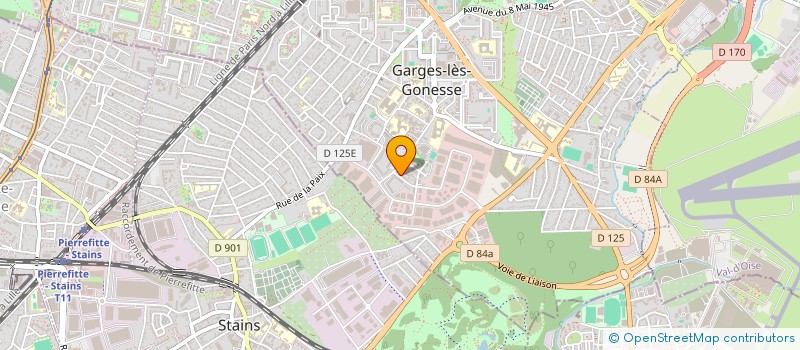 localisation de l'entreprise MONSIEUR PAULO TEIXEIRA  GARGES-LES-GONESSE