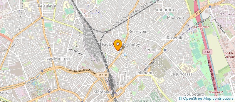 localisation de l'entreprise MONSIEUR PAULO VARELA DA VEIGA à TOULOUSE