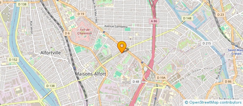 localisation de l'entreprise MONSIEUR PAVEL BOISSY  MAISONS-ALFORT