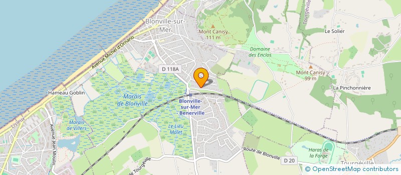 localisation de l'entreprise MONSIEUR PAVEL CAZACU  BLONVILLE-SUR-MER