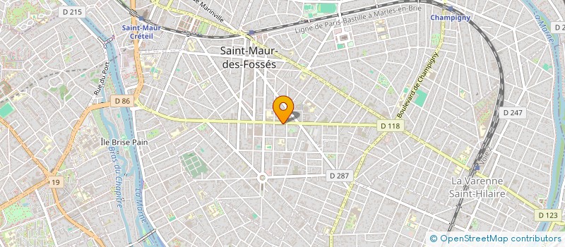 localisation de l'entreprise MONSIEUR PAVEL CIOBOTAR à SAINT-MAUR-DES-FOSSES