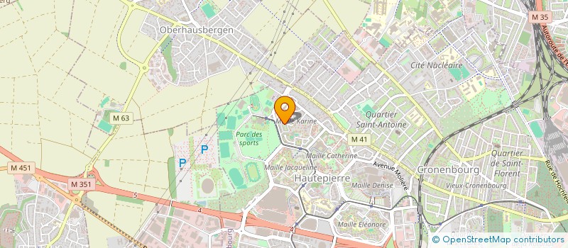 localisation de l'entreprise MONSIEUR PAVEL IOVAN  STRASBOURG