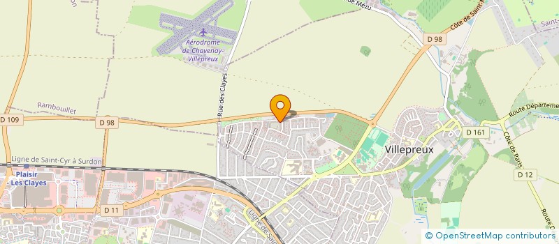 localisation de l'entreprise MONSIEUR PAVEL KLIMENKO  VILLEPREUX