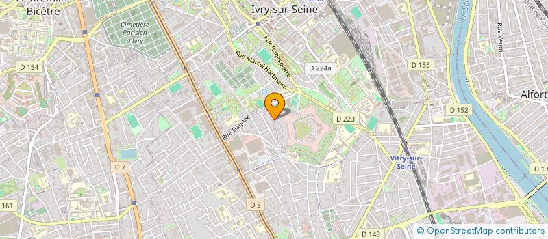 localisation de l'entreprise MONSIEUR PAVEL MARIANO à VITRY-SUR-SEINE