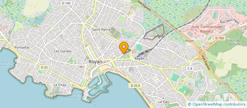 localisation de l'entreprise MONSIEUR PAVEL NODIS  ROYAN