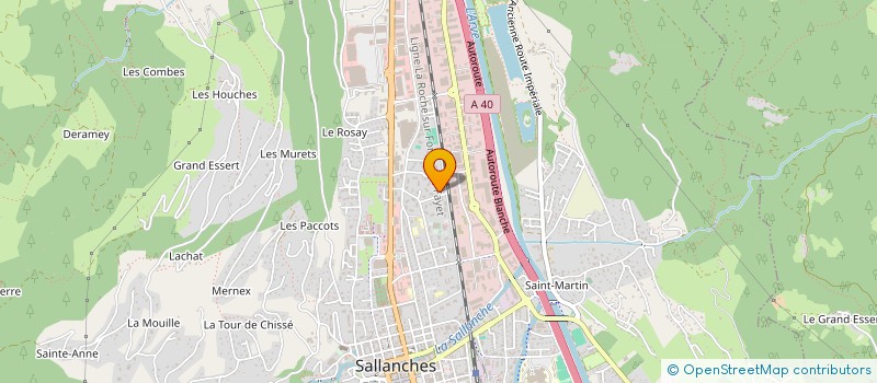 localisation de l'entreprise MONSIEUR PAVEL PAVLOV  SALLANCHES