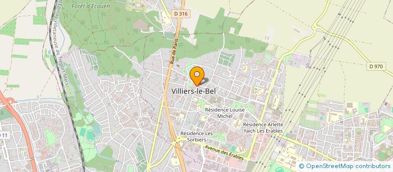 localisation de l'entreprise MONSIEUR PAVEL PINZARU à VILLIERS-LE-BEL