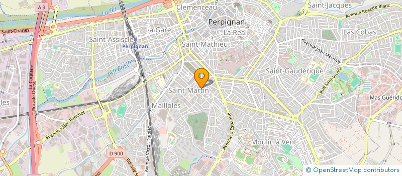 localisation de l'entreprise MONSIEUR PAVEL RUSANOV  PERPIGNAN