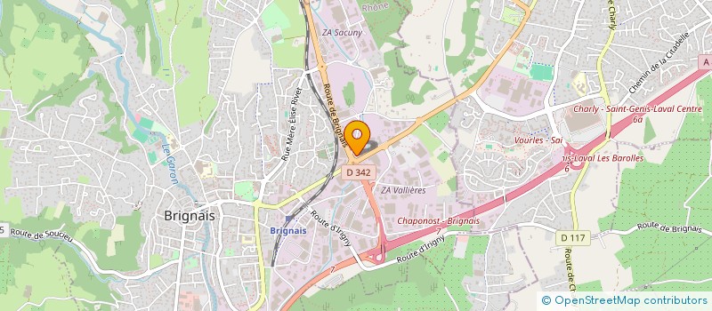 localisation de l'entreprise MONSIEUR PAVEL SAVIK  BRIGNAIS