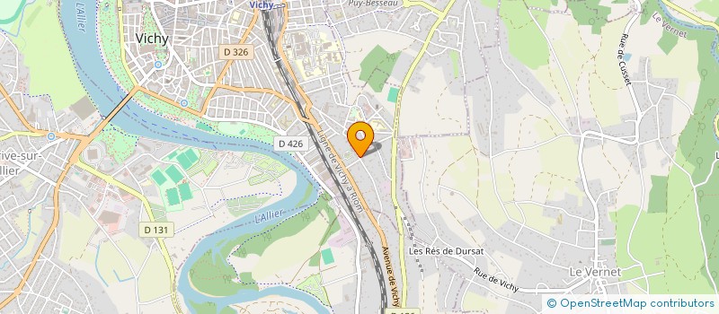 localisation de l'entreprise MONSIEUR PAVEL SHLIAHA à VICHY