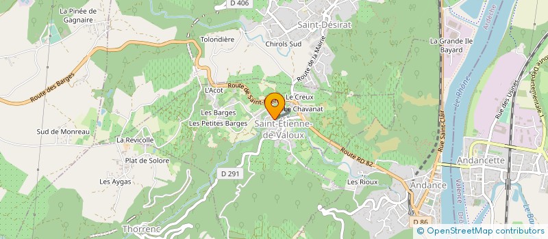 localisation de l'entreprise MONSIEUR PAVEL VENEDIKTOVAS  SAINT-ETIENNE-DE-VALOUX