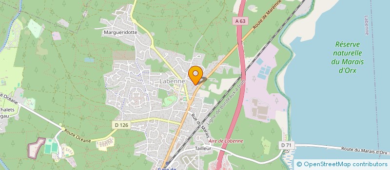localisation de l'entreprise MONSIEUR PAVELS ZNOTINAITIS à LABENNE