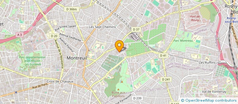 localisation de l'entreprise MONSIEUR PAVESAN SANTHIRAKUMAR à MONTREUIL