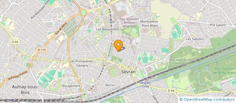 localisation de l'entreprise MONSIEUR PAVIN RAVICHANDRAN à SEVRAN